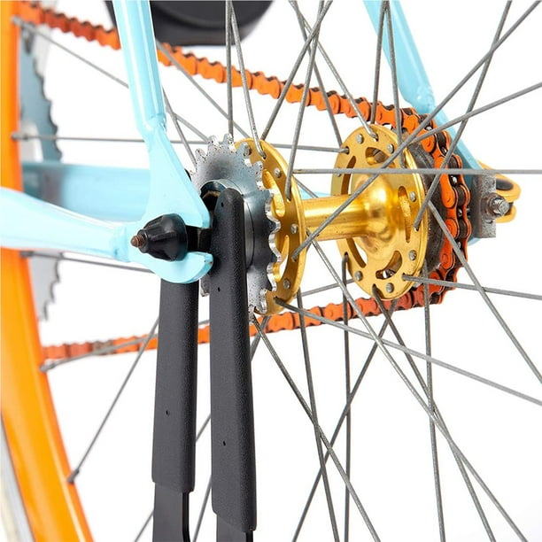 Soporte de acero para bicicleta montado en el cubo, soporte de