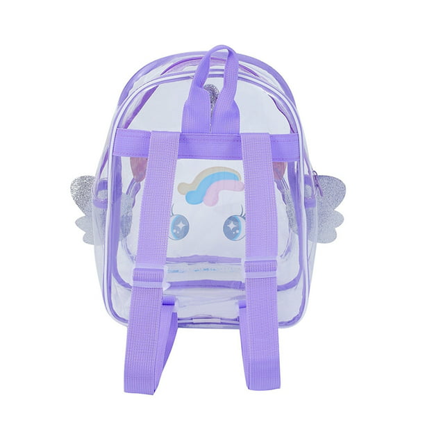 Bolsa Mochilas de unicornio para niños niñas niños mochilas escolares  transparentes y lindas para niños mochila de verano JShteea Para Estrenar