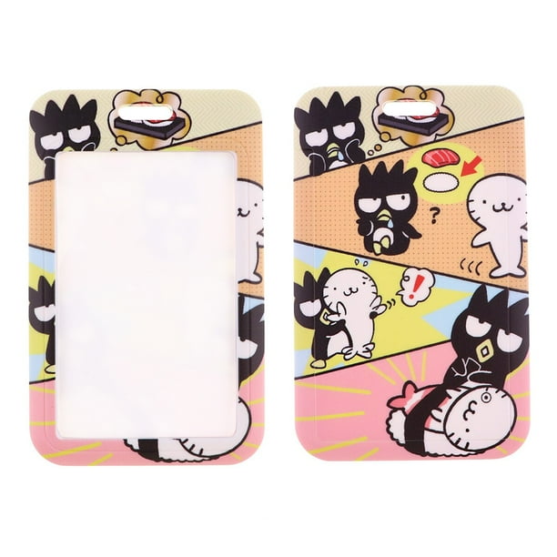 Anime Hello Kitty Cartoon Lanyard Keychain Cord ID Card Holder USB Badge  Holder Phone Strap Necklace Gong Bohan LED