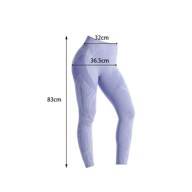 Pantalones de yoga elásticos de compresión de cinturo para mujer, fitness,  control de abdomen, malla Salvador Pantalones de yoga para control de  abdomen