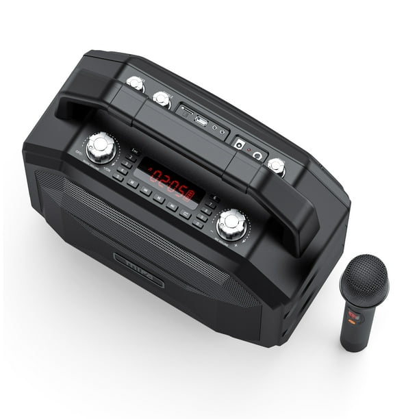 Altavoz Karaoke Manta SPK5520 Bluetooth Negro - Hnos. García