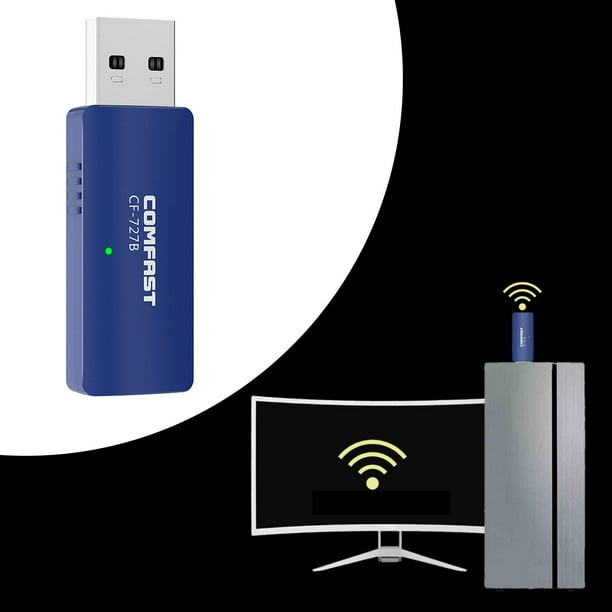 Adaptador WiFi USB 3.0 de 1300Mbps para PC, WiFi a 5GHz, de Soledad