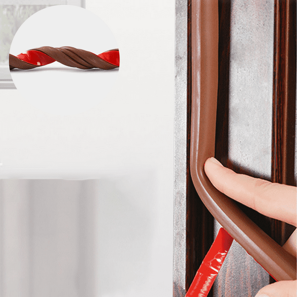 Burlete de caucho de silicona para puertas y ventanas, tira de sellado  porosa de mayor vida útil