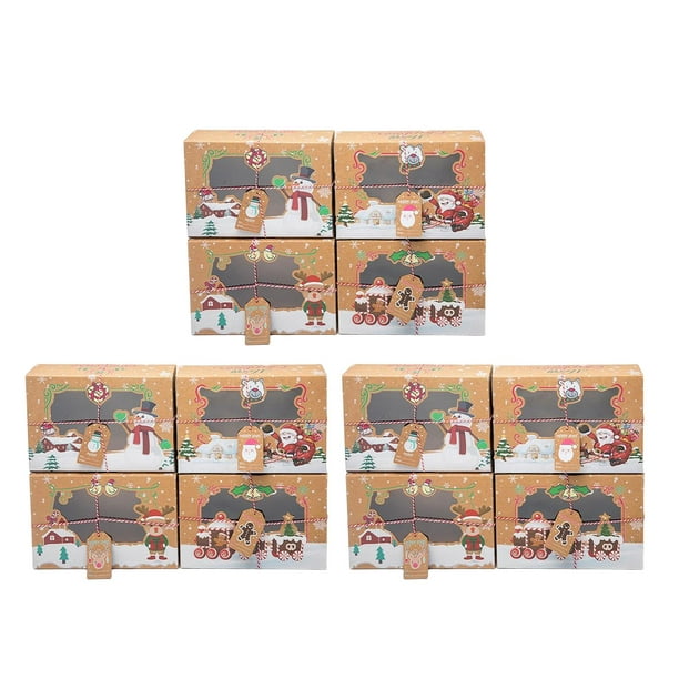 Cajas de Cartón de Una Pieza para Zapatos - 12 x 7 x 4, Kraft, 31