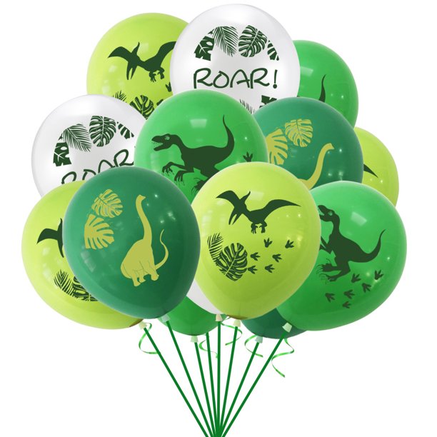 Juego de Globos DINOSAURIOS 60 X 42cm. Globos redondos y estrellas 45cm.  Aprox. 5 presentaciones el precio es por 1 juego - PRODUCTOS NUEVOS  SEMANALES - Productos para tiendas desde 3 pesos