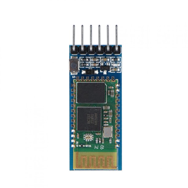 Módulo Bluetooth inalámbrico HC-05 Módulo convertidor en Serie Bluetooth  Uart RS232, transmite Datos de Uart, admite conexión Bluetooth Mediante  Comando. Ecomeon no