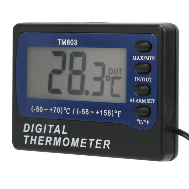  Paquete de 2 termómetros para refrigerador, -30 ~ 86.0