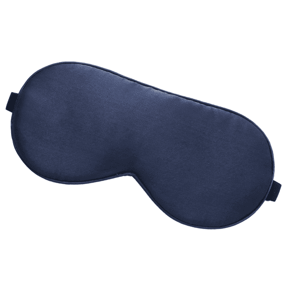 antifaz para dormir de seda  azul marino adepaton accesorios de viaje