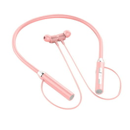 AMORNO Auriculares Bluetooth plegables, auriculares deportivos inalámbricos  con banda para el cuello con auriculares retráctiles, auriculares estéreo