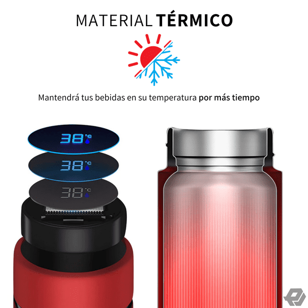 500ml thermos flask taza de cafe inteligente termo digital led