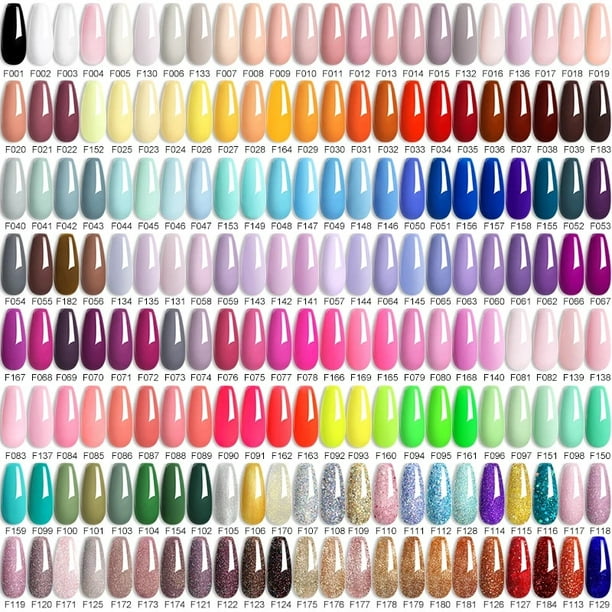 LILYCUTE Conjunto de esmalte de unhas em gel pastel, 12 cores