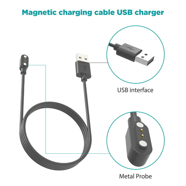 Cargador smartwatch + Cable USB para Xiaomi Mi Band 4 5W - Quick charge 1A  con cable carga de