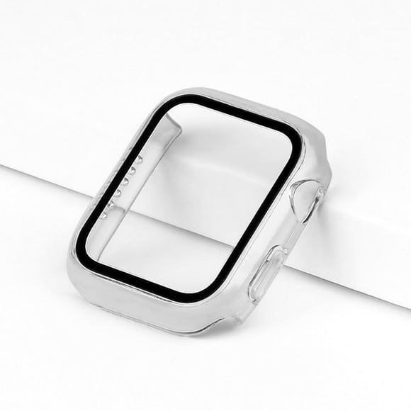 vidrio  cubierta para apple watch case 76se54321 iwatch 42mm 38mm vidrio templado parachoques para apple watch 44mm 40mm 45mm 41mm tan jianjun unisex