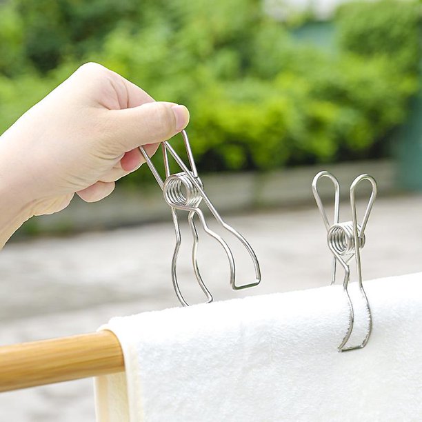 Juego De Pinzas Y Pinzas Para Ropa A Prueba De Viento, 2 Uds