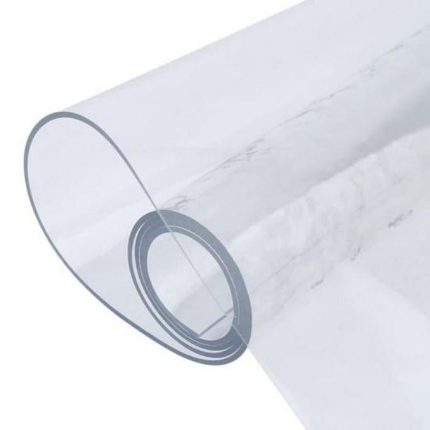 Mantel transparente, Composición 100% PVC, Diferentes Grosores, Protector  De Mesa