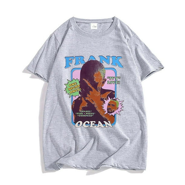 Camisetas de Frank para hombre y mujer, camisa informal de algodón