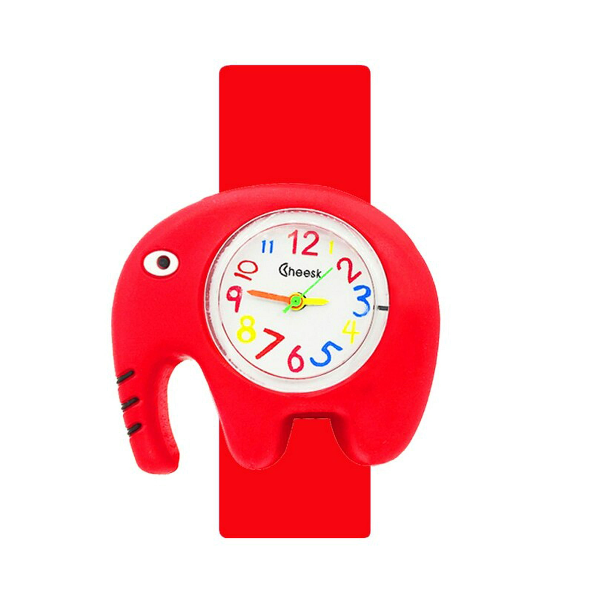 Bebé Cognitive Time Toy Reloj para niños Patrón de dibujos