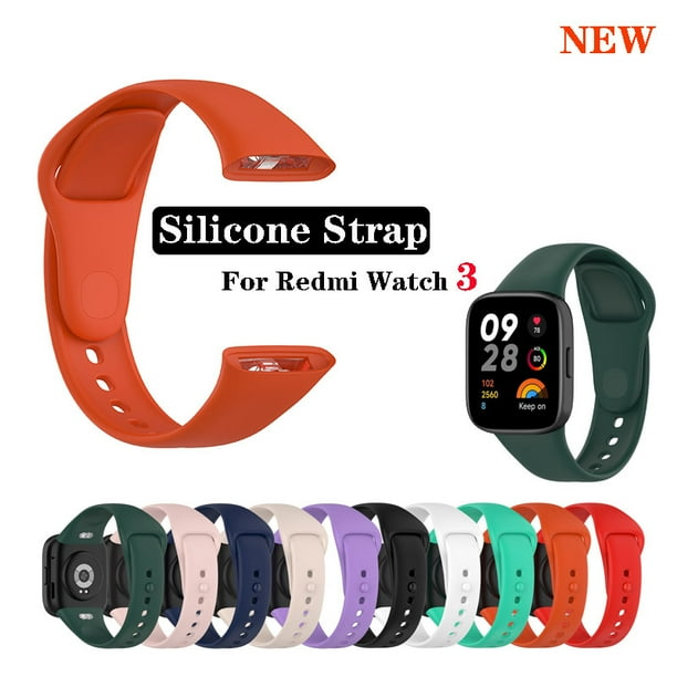 Correa para reloj inteligente Redmi Watch3, pulsera deportiva, correa de  silicona