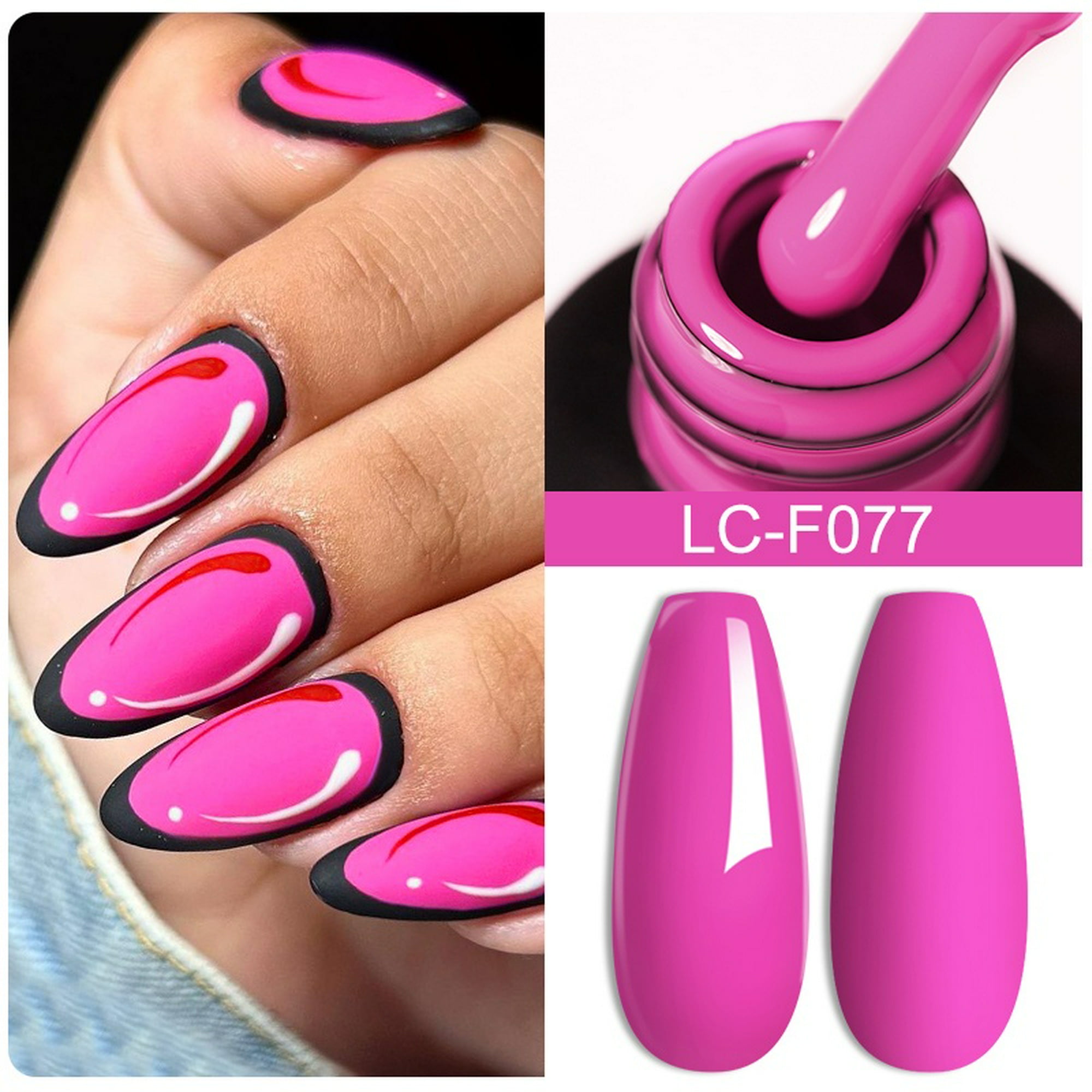 LILYCUTE 7ml Gel De Uñas Reflectante Efecto Esmalte De Brillo Semi  Permanente Para Manicura Arte UV Gao Jinjia unisex