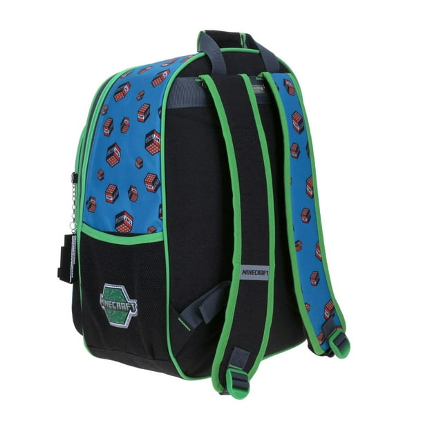 Mochila Minecraft Azul