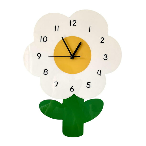 Consecutivo auxiliar anillo Reloj de pared silencioso, reloj colgante , decoración artística,  manualidades, colorido preciso, en Sunnimix Reloj de pared | Bodega Aurrera  en línea