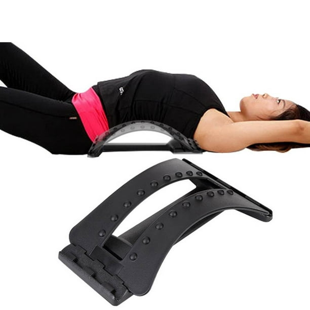 Dispositivo de soporte lumbar para dispositivo de alivio del dolor de  espalda baja 3 ajustes ajustables para dispositivo de camilla de espalda