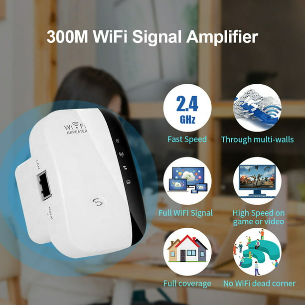 Repetidor Extensor De Señal Wifi De 300 Mbps