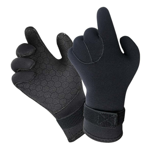 Guantes de neopreno buceo, guantes de traje cálido, guantes de invierno para Sunnimix Guantes de buceo | Walmart en línea