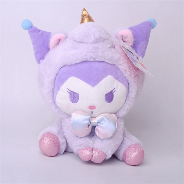 PELUCHE KUROMI -HELLO KITTY- SANRIO 24 CM