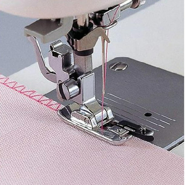 Pie de dobladillo enrollado de costura, 0.116 a 0.394 pulgadas, 8 tamaños  de dobladillo enrollado ancho, máquina de coser para el hogar, prensatelas