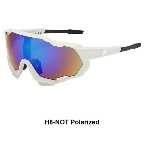 Gafas deportivas polarizadas para hombre y mujer, lentes para bicicleta de  montaña y carretera, UV400 qiuyongming unisex