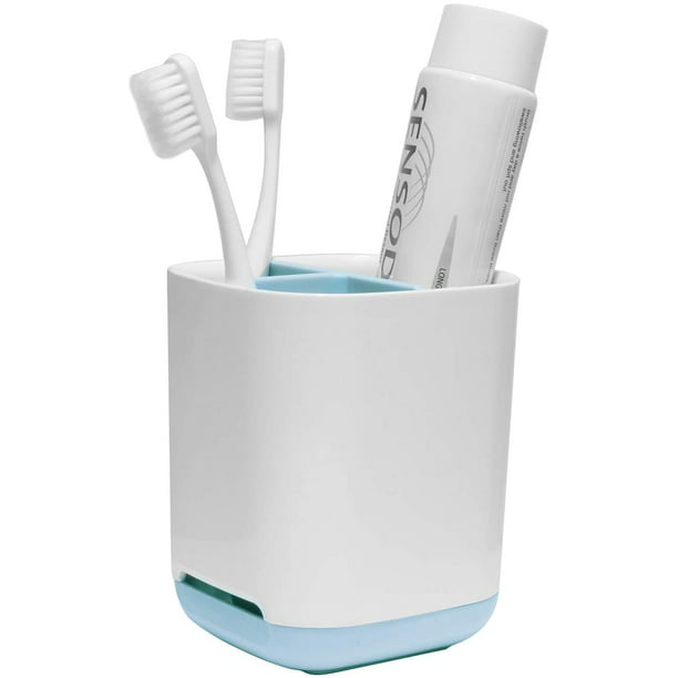 Soporte para cepillos de dientes de diatomita, absorción de agua, secado  rápido, organizador de encimera de baño, taza de soporte para pasta de