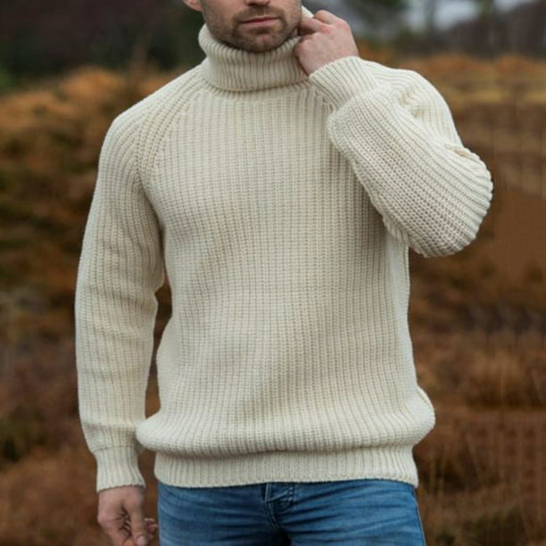 Suéter de otoño e invierno a la moda para hombre, suéter suelto de gran  tamaño de colores mezclados Pompotops oipoqjl12765
