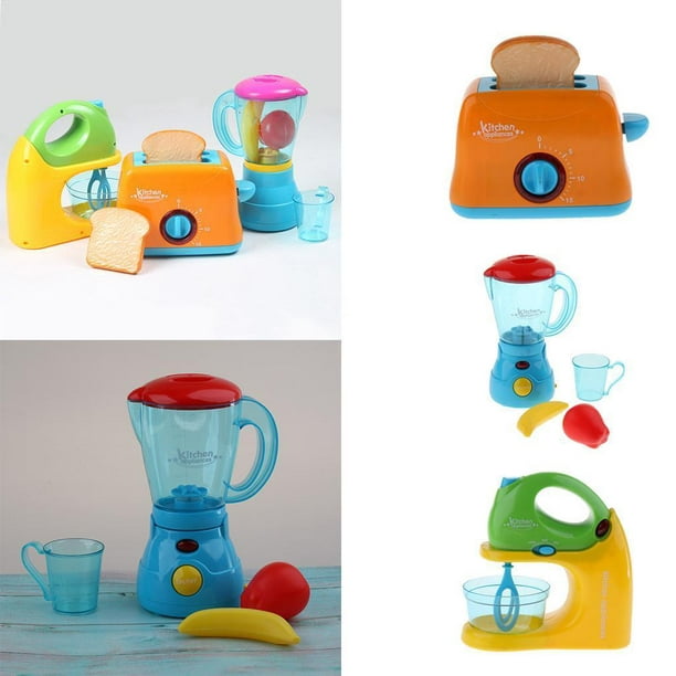 Exprimidor de simución de juguetes para bebé de simución, modelo de  licuadora, utensilios de aprendi Hugo Exprimidor de simulación para niños