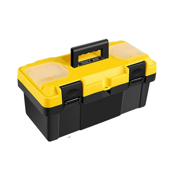 tool storage case hardware tool box abs easy access reasonable layout 2 layer with partitions for h anggrek 12345678