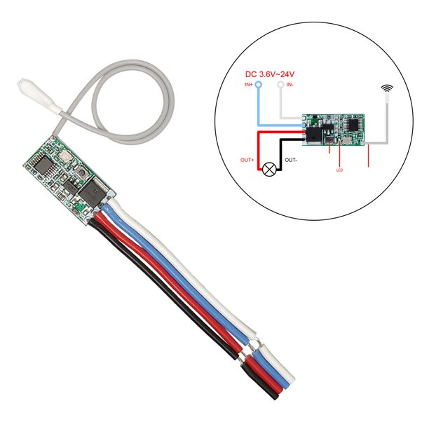 Micromódulo interruptor inalámbrico (emisor)