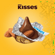thumbnail image 5 of Chocolate Hershey's Kisses almendra 123 g, 5 of 5