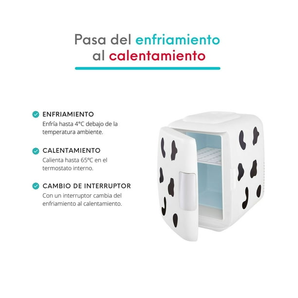 Mini Refrigerador de 4L, Frío/Caliente, Portable Cooluli Classic