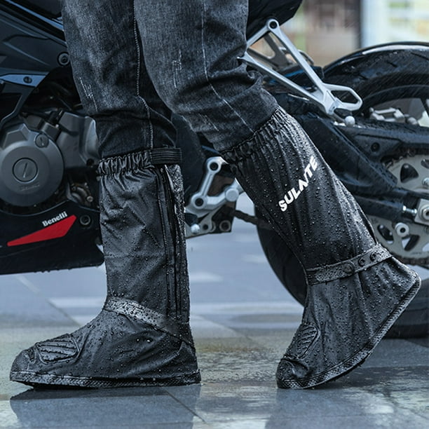 Protector De Calzado Para Moto Kov Negro