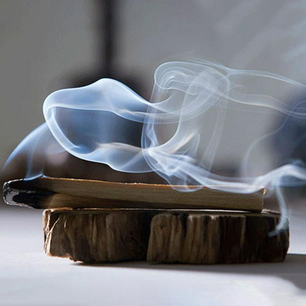 Varillas de incienso natural Palo Santo Difusor de aroma de tiras de madera  para difuminar Likrtyny Oficina Multiescena Multifunción