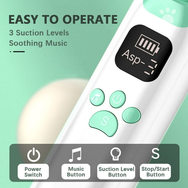 Aspirador nasal eléctrico para bebés Limpiador automático de