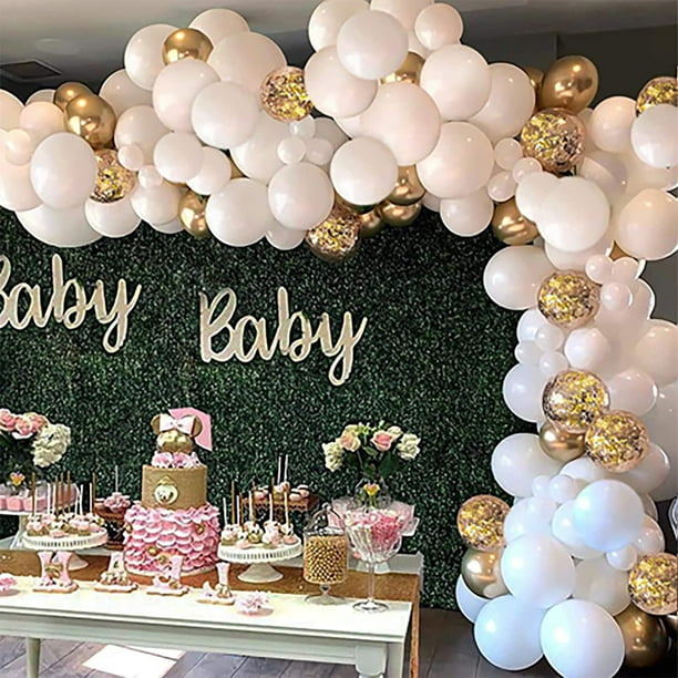 1 Juego Para Decoración De Boda De Baby Shower Arco De Globos Soporte Aro  Redondo