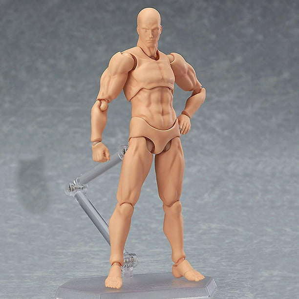 Figuras de acción de juguete de 13Cm, figuras articuladas masculinas y  femeninas móviles para artistas, figuras corporales de pvc, modelo de  maniquí