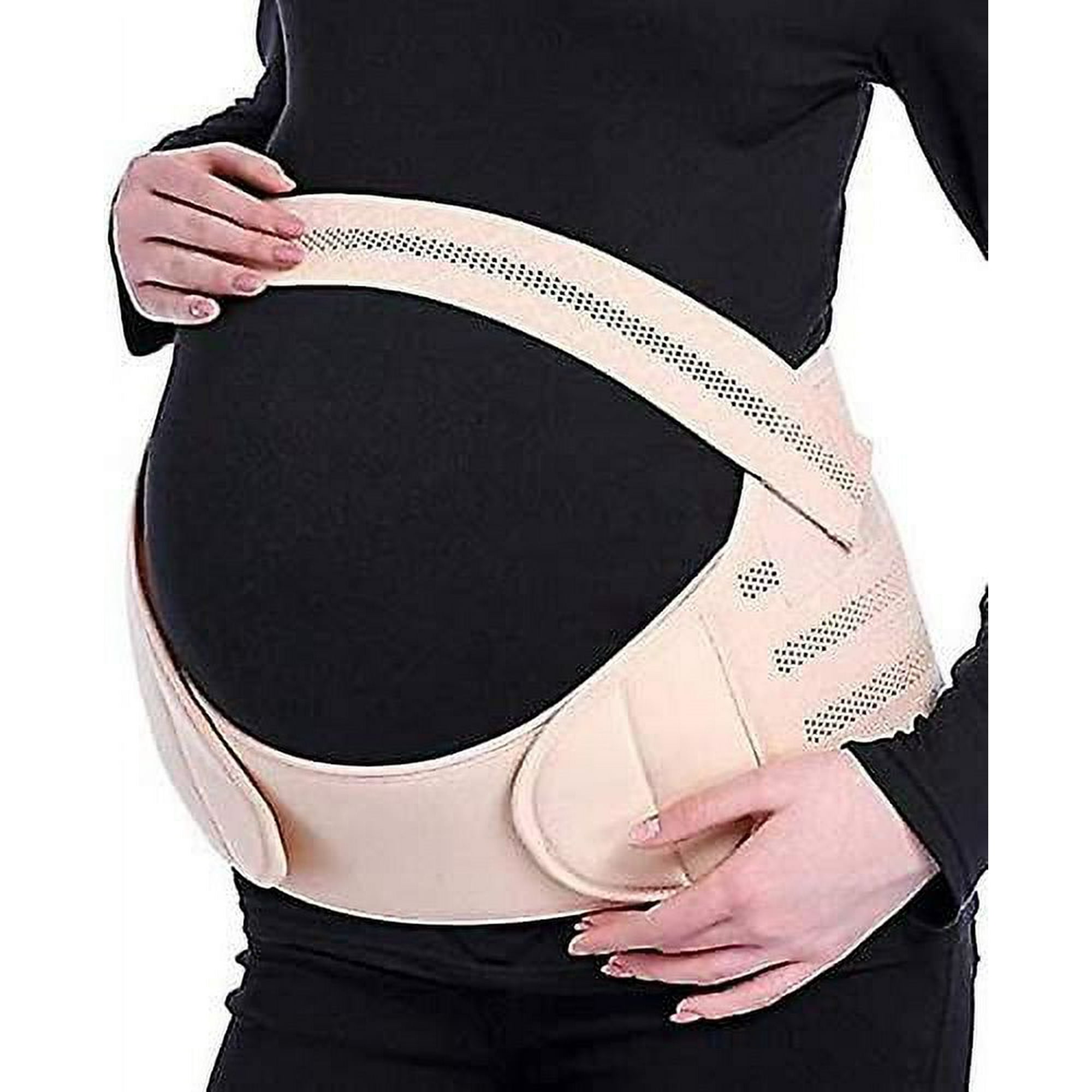 Faja de cinturón de maternidad, cinturón de maternidad 2 en 1 para todo el  embarazo y recuperación posparto, espalda transpirable y soporte pélvico  Cuna prenatal Zhivalor 220352-2