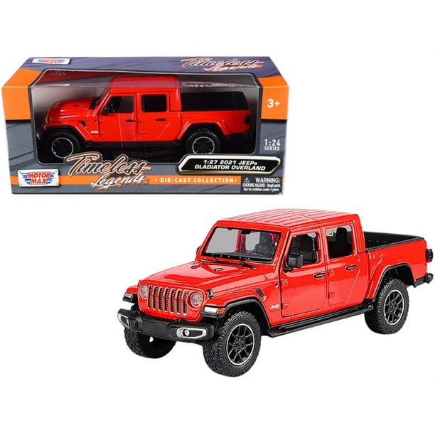  Jeep Gladiator Overland (parte superior cerrada) camioneta pickup roja   /