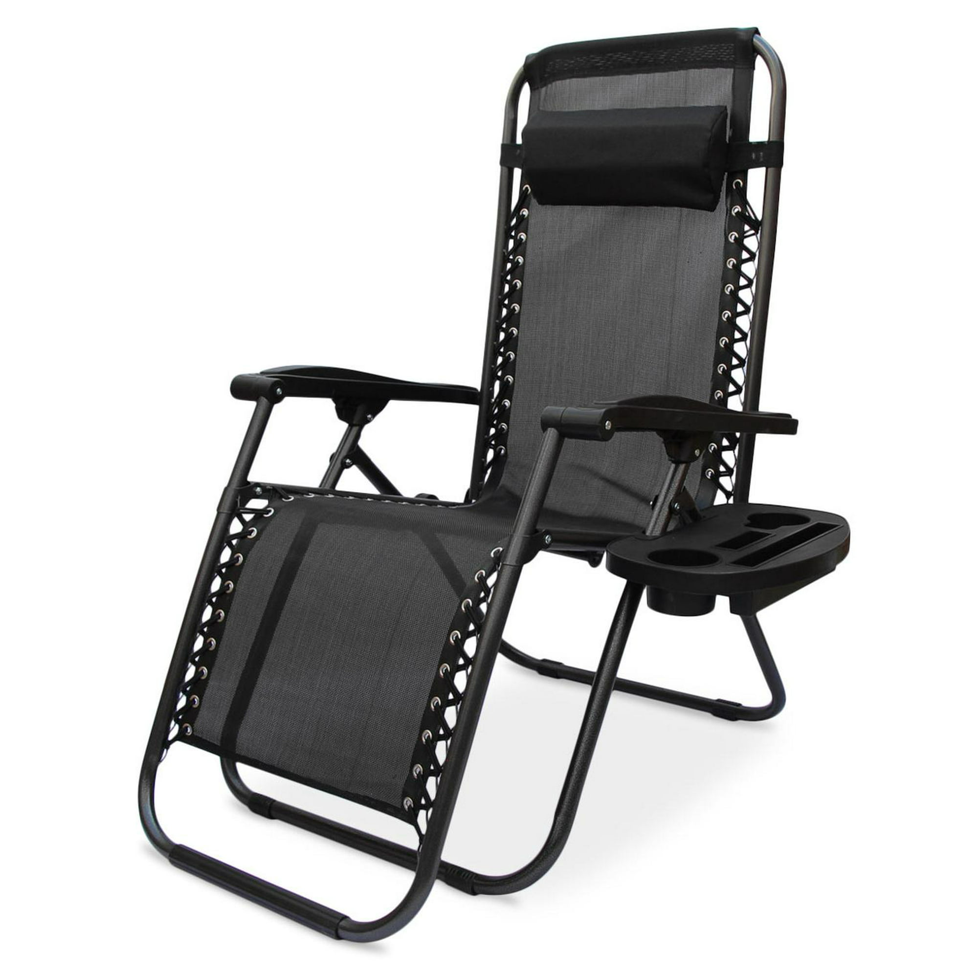 Camastro silla plegable gravedad cero jardimanía beige loungechair negro jardimanía loungechair