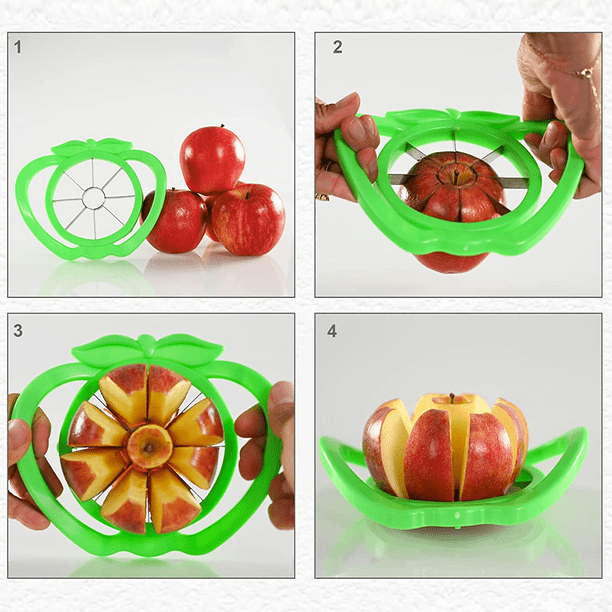 Descorazonador y cortador de manzana Kitchen Craft