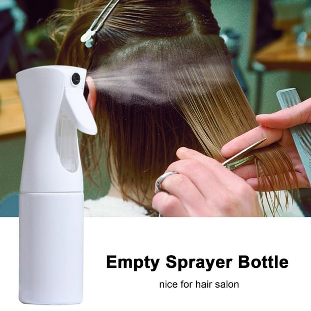  Pulverizador de agua, botella de spray de herramienta de corte  de pelo, botella de spray de peluquería para peluquería (plata) : Belleza y  Cuidado Personal