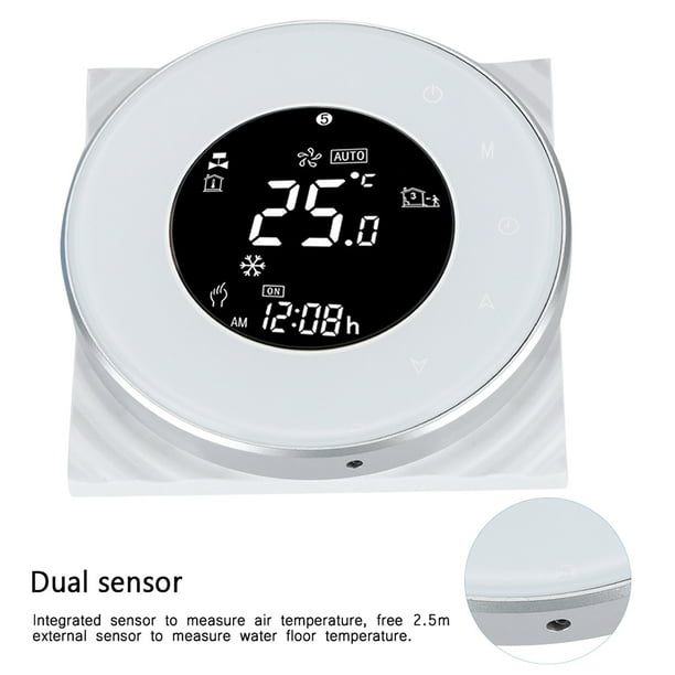 Controlador de temperatura WIFI, calefacción de suelo eléctrica, termostato  LCD Wifi, termostato de Control remoto personalizado para la perfección
