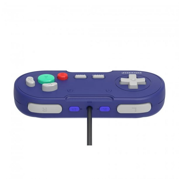Retrobit - LegacyGC Mando con cable para Nintendo Gamecube Azul